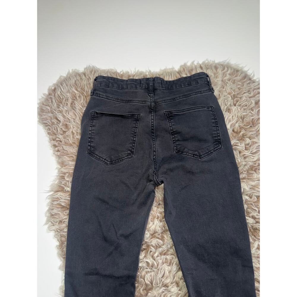 We are free women’s button zipper distressed skinny jeans - Picture 5 of 16